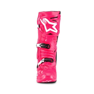 Bottes Alpinestars Tech 10 Rose Diva Blanc 
