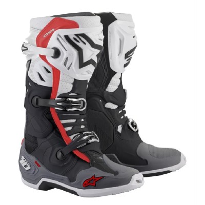Bottes Alpinestars Tech 10 Blanche Supervented 