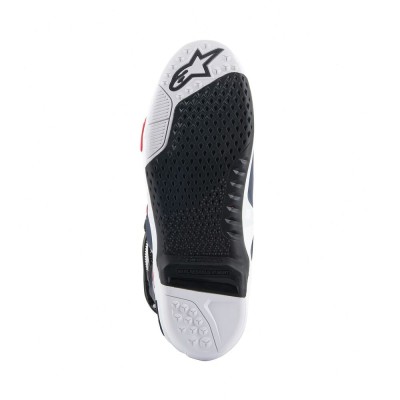 Bottes Alpinestars Tech 10 Supervented Marine Nuit Blanc Rainbow 