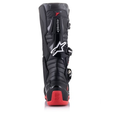 Bottes Alpinestars Tech 7 Noir Gris Rouge 