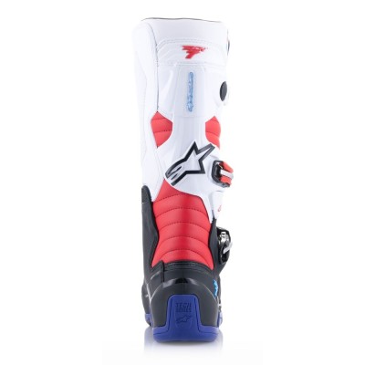 Bottes Alpinestars Tech 7 Noir Bleu Fonce Rouge Blanc 