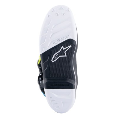 Bottes Alpinestars Tech 7 Noir Bleu Enamel Jaune Fluo 