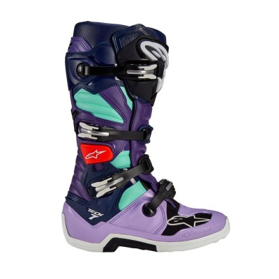 Bottes Alpinestars Tech 7 Limited Edition Imperial Double Purple Blue Black 