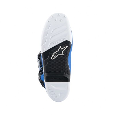 Bottes Alpinestars Tech 7 Bleu Alpine Marine Nuit Rouge Vif 
