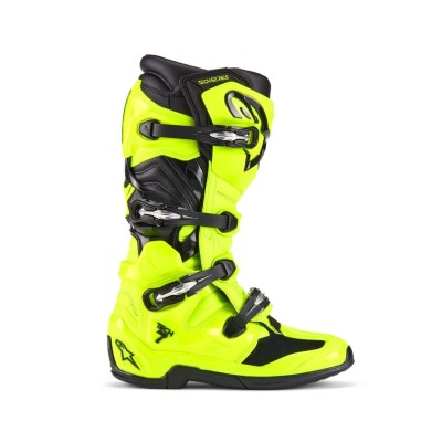 Bottes Alpinestars Tech 7 Jaune Fluo Noir 