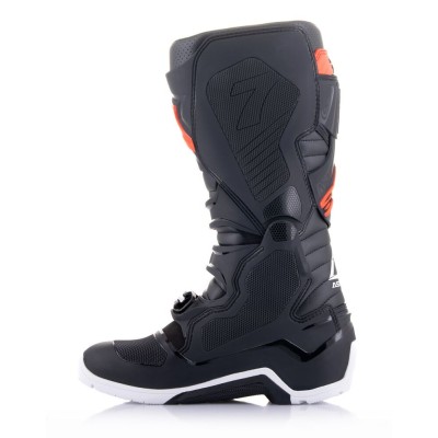 Bottes Alpinestars Tech 7 Enduro Noir Rouge Fluo 