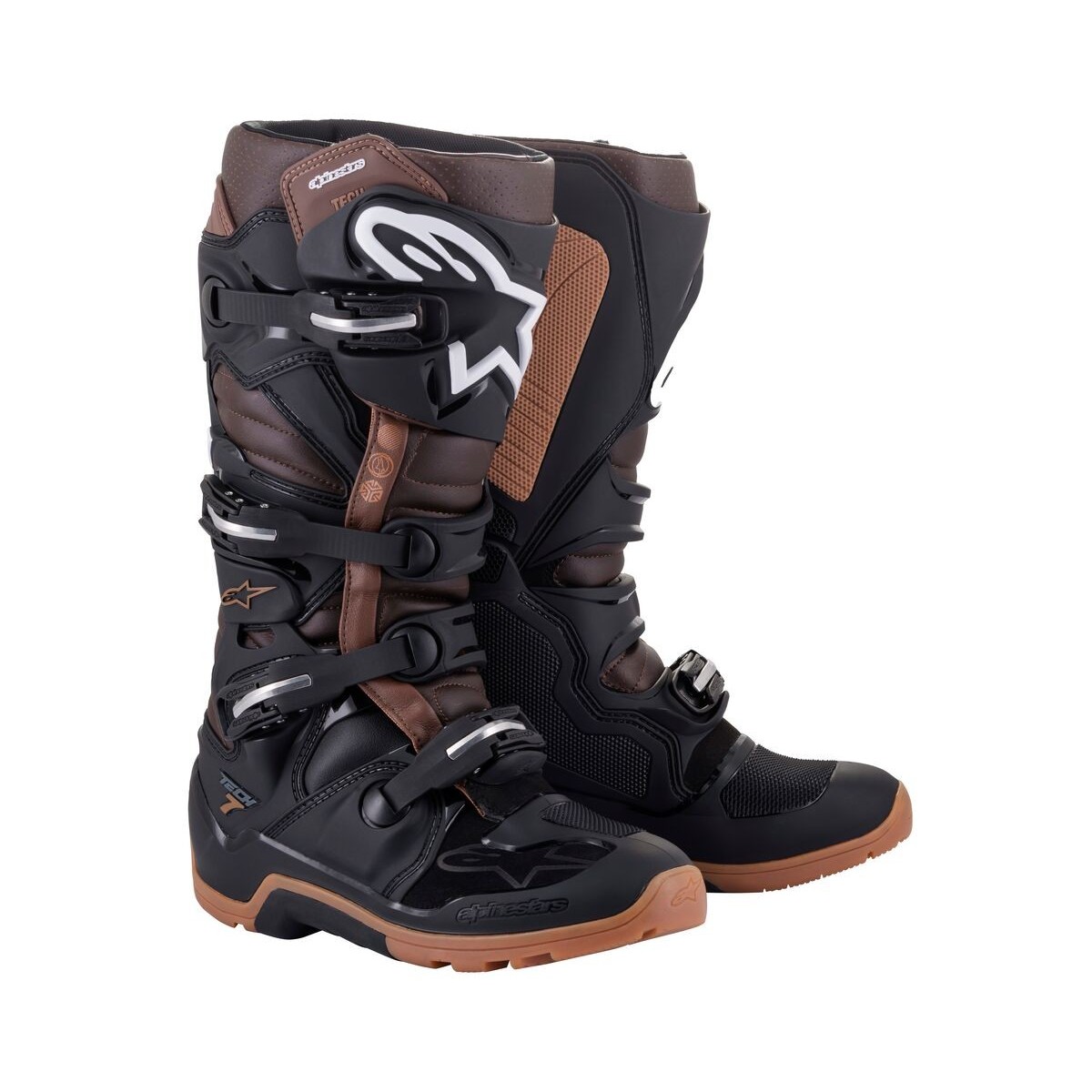Bottes Alpinestars Tech 7 Enduro Noir Maron 