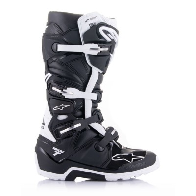 Bottes Alpinestars Tech 7 Enduro Drystar Noir Blanc 