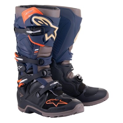 Bottes Alpinestars Tech 7 Enduro Drystar Noir Marine Nuit Gris 