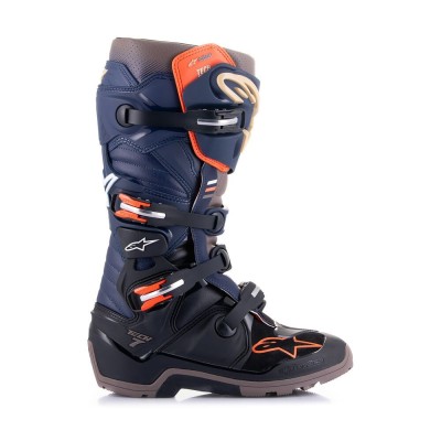 Bottes Alpinestars Tech 7 Enduro Drystar Noir Marine Nuit Gris 