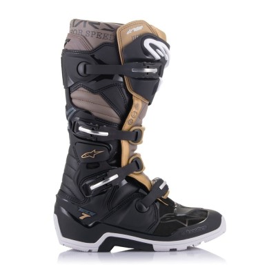 Bottes Alpinestars Tech 7 Enduro Drystar Noir Gris Or 