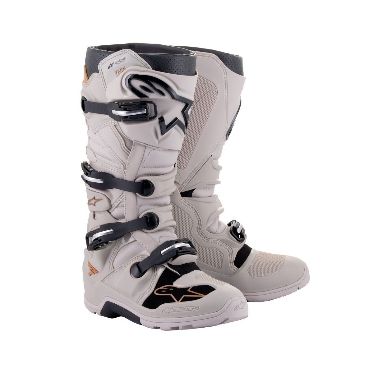 Bottes Alpinestars Tech 7 Enduro Drystar Gris Sable 