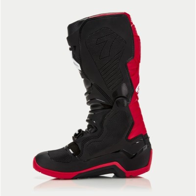 Bottes Alpinestars Honda Tech 7 Enduro Drystar Noir Rouge Vif 