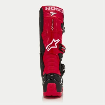 Bottes Alpinestars Honda Tech 7 Enduro Drystar Noir Rouge Vif 