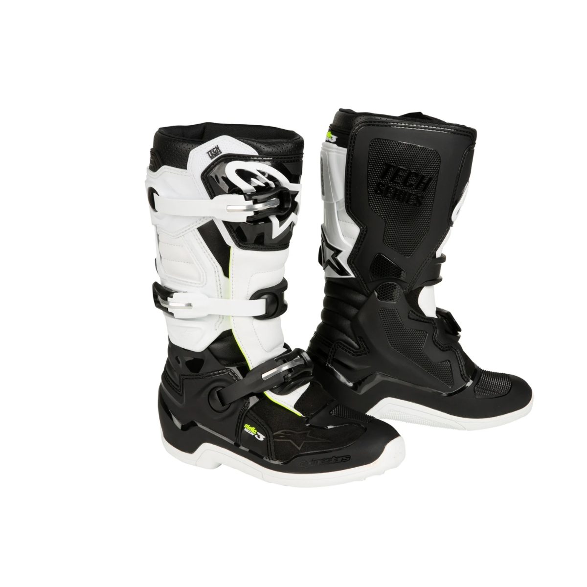 Bottes Alpinestars Tech 3 Stella Noir/Blanc 
