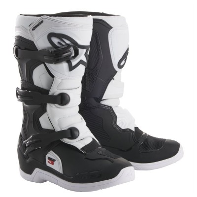 Bottes Enfants Alpinestars Tech 3S Noir Blanc 