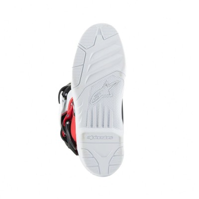 Bottes Enfants Alpinestars Tech 3S Blanc Noir Rouge Vif 