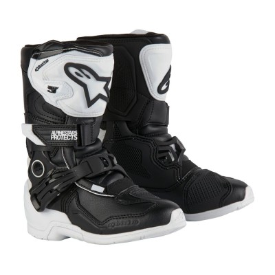 Bottes Enfants Alpinestars Tech 3S Blanc Noir  