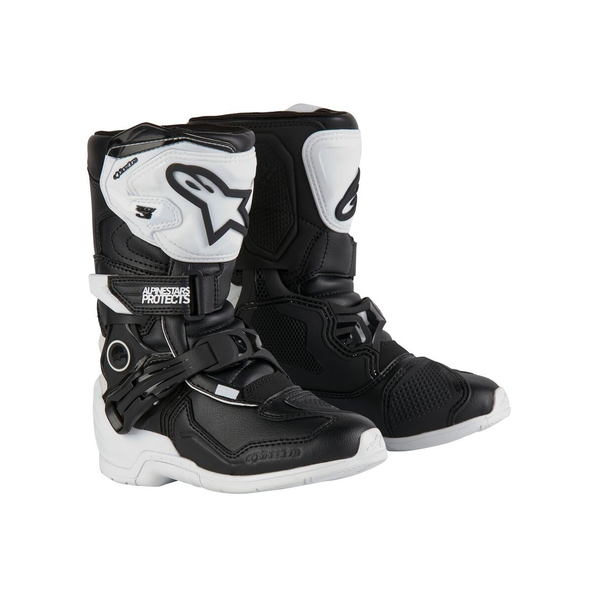 Bottes Enfants Alpinestars Tech 3S Blanc Noir  