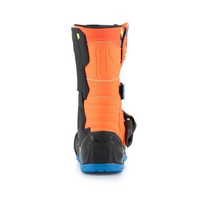 Bottes Enfants Alpinestars Tech 3S Orange Fluo Bleu Enamel Jaune Fluo 
