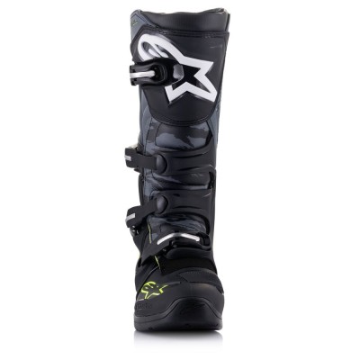 Bottes Alpinestars Tech 5 Gris Jaune Fluo 
