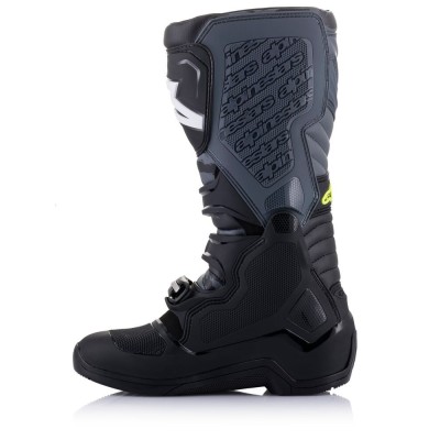 Bottes Alpinestars Tech 5 Gris Jaune Fluo 