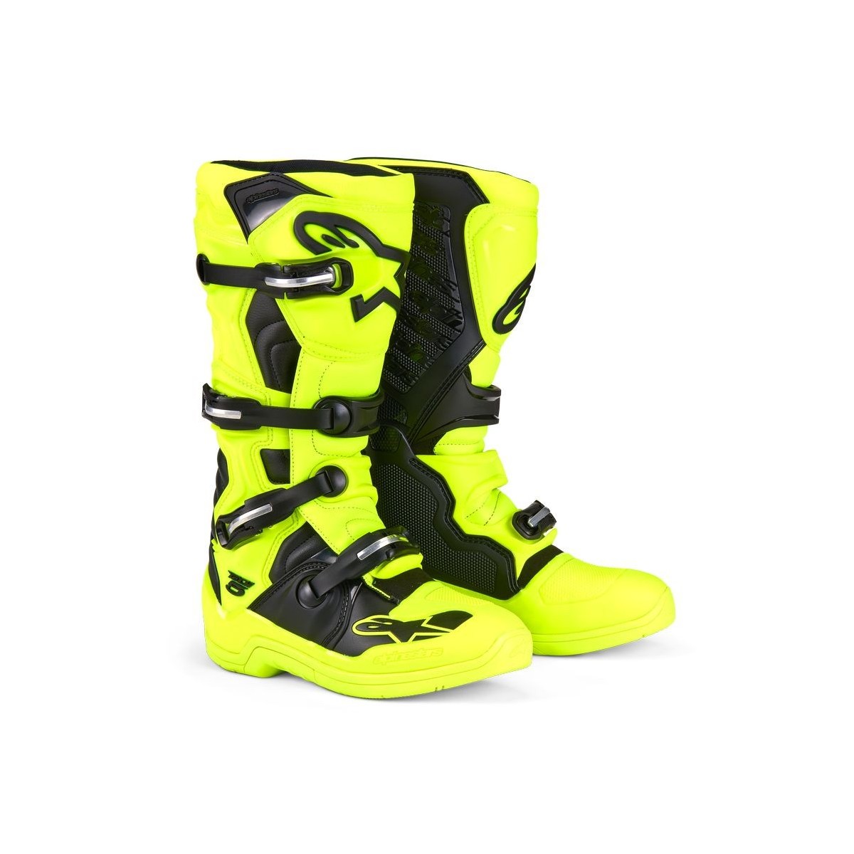 Bottes Alpinestars Tech 5 Jaune Fluo Noir 
