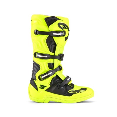 Bottes Alpinestars Tech 5 Jaune Fluo Noir 