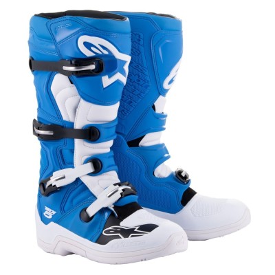 Bottes Alpinestars Tech 5 Bleu Blanc 