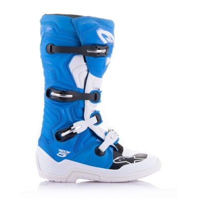 Bottes Alpinestars Tech 5 Bleu Blanc 