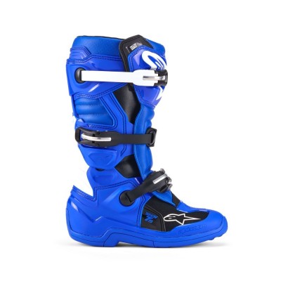 Bottes Enfant Alpinestars Tech 7S Bleu Noir Blanc 
