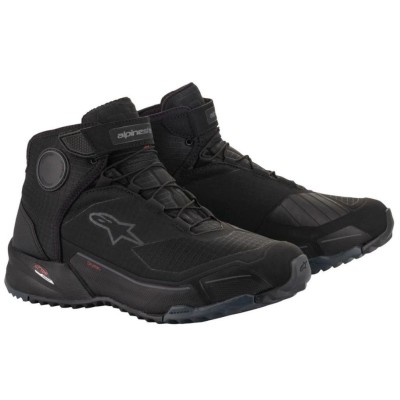 Chaussures de Moto Alpinestars CR-X Drystar Noir Noir 