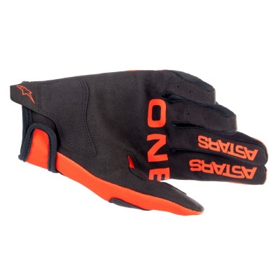 Gants Enfants Alpinestars Radar Orange Vif Noir  