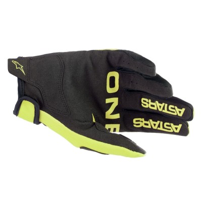 Gants Enfants Alpinestars Radar Jaune Fluo Noir  