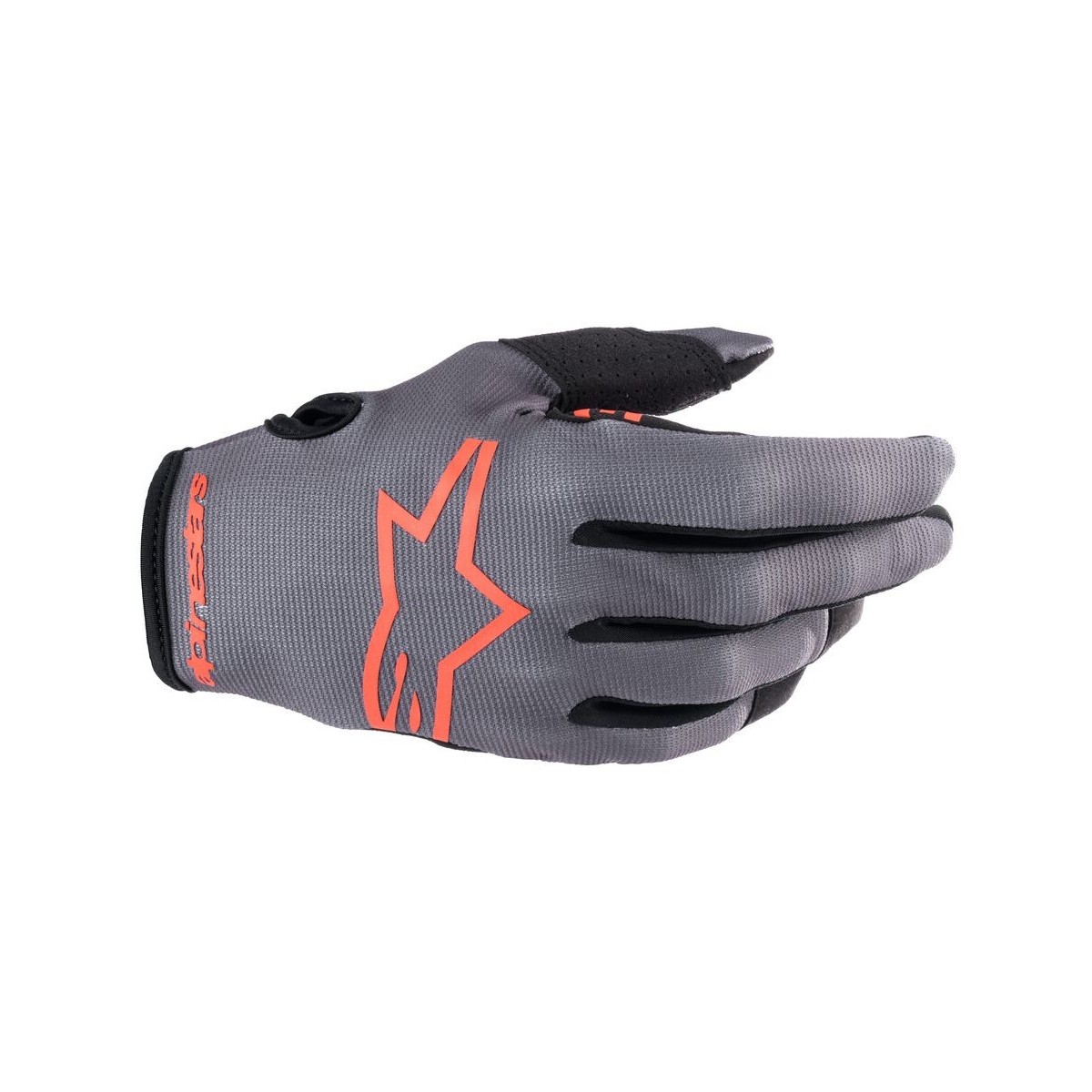 Gants Enfants Alpinestars Radar Magnet Rouge Fluo 
