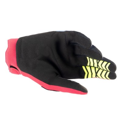 Gants Enfants Alpinestars Full Bore Bleu Clair Rouge Noir 