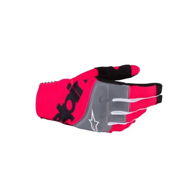 Gants Alpinestars Techstar Noir Rose Fluo 