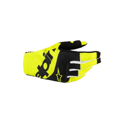 Gants Alpinestars Techstar Noir Jaune Fluo 