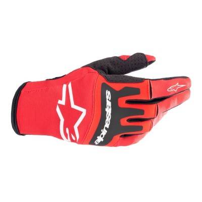 Gants Alpinestars Techstar Rouge Mars Noir  