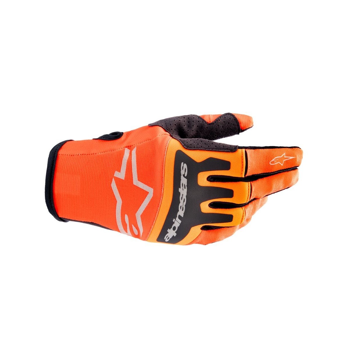 Gants Alpinestars Techstar Orange Vif Noir  