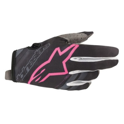 Gants Alpinestars Radar Marine Foncé/ Rose Fluo 