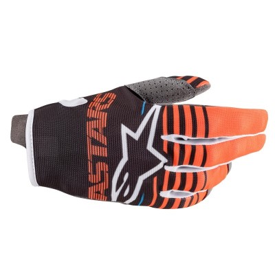 Gants Alpinestars Radar Gris Orange Fluo 