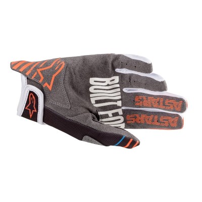 Gants Alpinestars Radar Gris Orange Fluo 