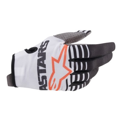 Gants Alpinestars Radar Blanc Noir 