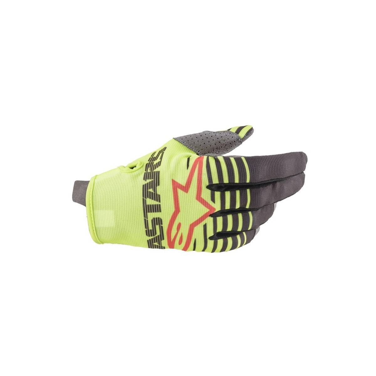 Gants Alpinestars Radar Jaune Fluo Gris 