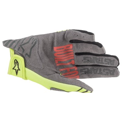 Gants Alpinestars Radar Jaune Fluo Gris 