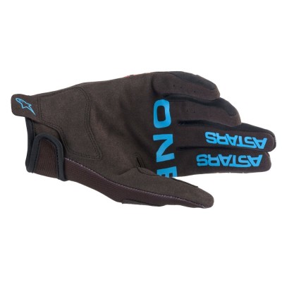 Gants Alpinestars Radar Noir Jaune Corail 