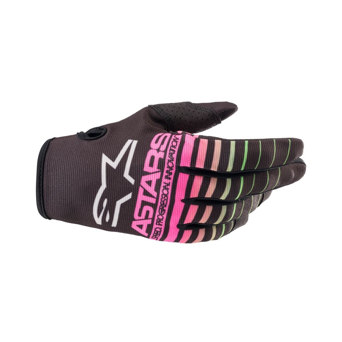 Gants Alpinestars Radar Noir Vert Rose 