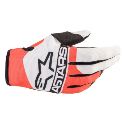 Gants Alpinestars Radar Blanc Rouge Bleu 