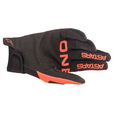 Gants Alpinestars Radar Orange Noir 